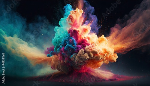 color smoke