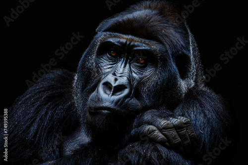 Uganda mountain gorilla silverback 