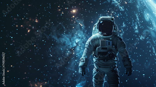 Astronaut's Odyssey: Ventures into the Cosmic Unknown © Stock Plus