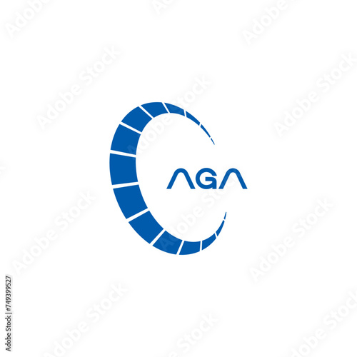 AGA logo. A G A design. White AGA letter. AGA, A G A letter logo design. Initial letter AGA linked circle uppercase monogram logo. A G A letter logo vector design. top logo, Most Recent, Featured, photo