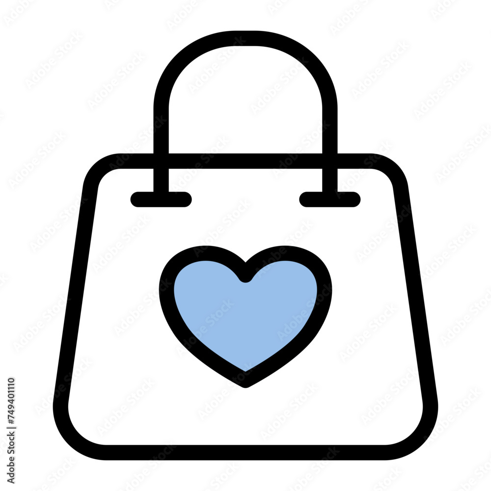 This is the Favorite icon from the Shopping icon collection with an Color Lineal Color style This is the Favorite icon from the Shopping icon collection with an Color Lineal Color style