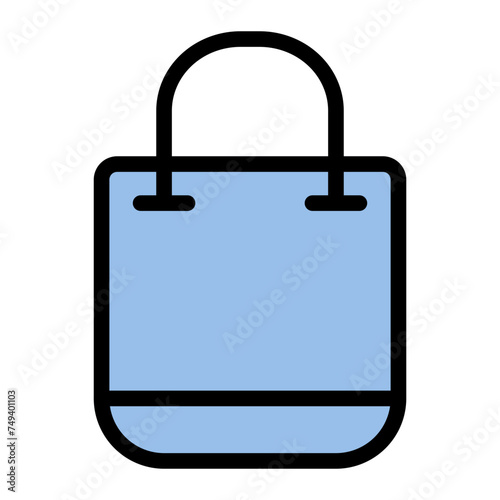 This is the shopping icon from the Shopping icon collection with an Color Lineal Color style