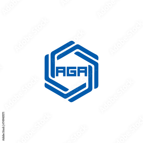 AGA logo. A G A design. White AGA letter. AGA, A G A letter logo design. Initial letter AGA linked circle uppercase monogram logo. A G A letter logo vector design. top logo, Most Recent, Featured, photo