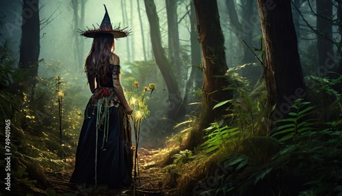 witch in the forest