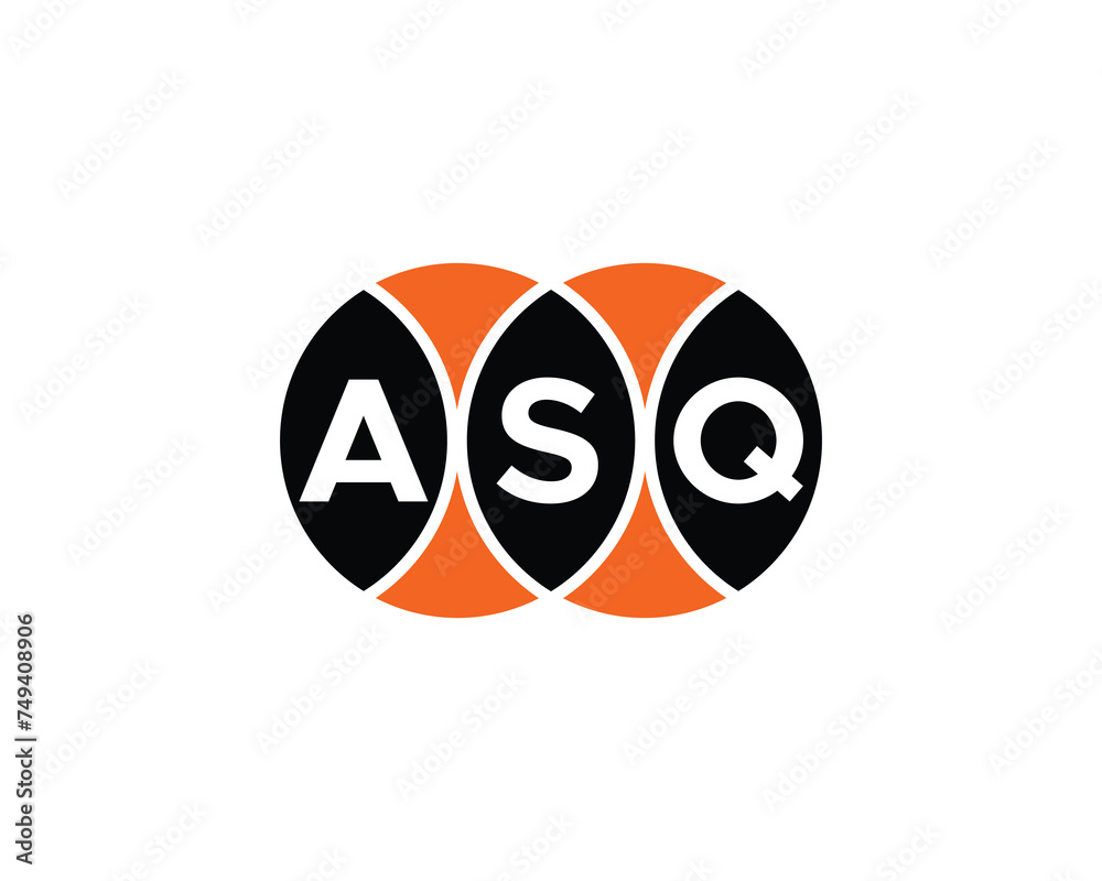 ASQ Logo design vector template ASQ Logo design vector template