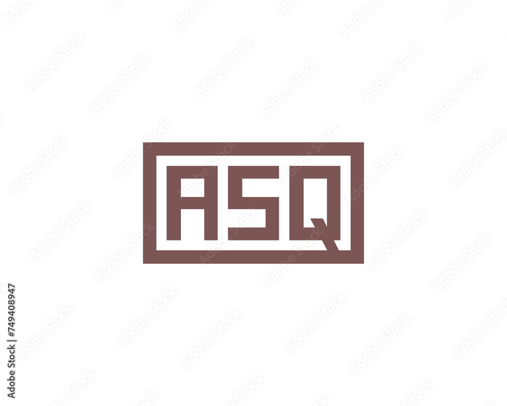 ASQ Logo design vector template ASQ Logo design vector template