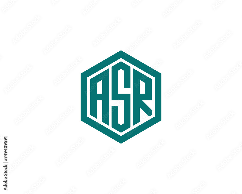 ASR Logo design vector template ASR Logo design vector template