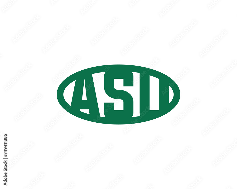 ASU Logo design vector template ASU Logo design vector template