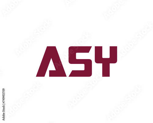 Wallpaper Mural ASY Logo design vector template Torontodigital.ca