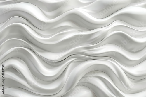 Smooth, delicate, glossy, soft, abstract, wavy, embossed. Generative Ai