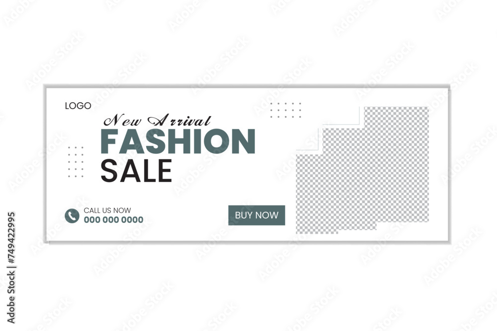 fashion fb cover design template vector unique shape fashion fb cover design template vector unique shape