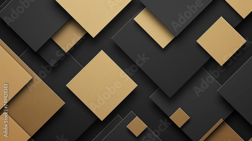 Black and Tan abstract shape background presentation design. PowerPoint and Business background.