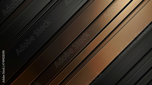 Black and Tan with templates metal texture soft lines tech gradient abstract diagonal background