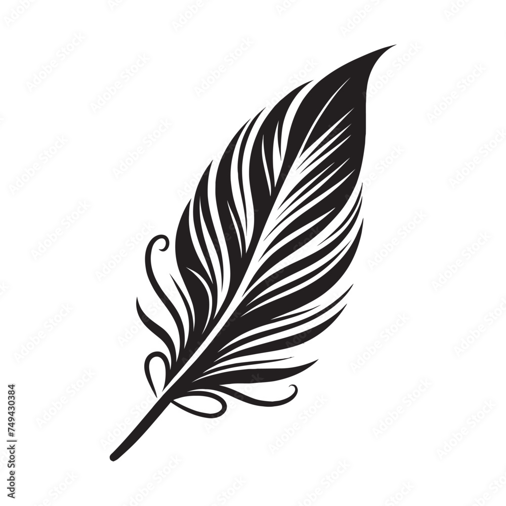 Feather icon. Feather, pen, pen design concept. pen icon vector illustration. Feather icon. Feather, pen, pen design concept. pen icon vector illustration.