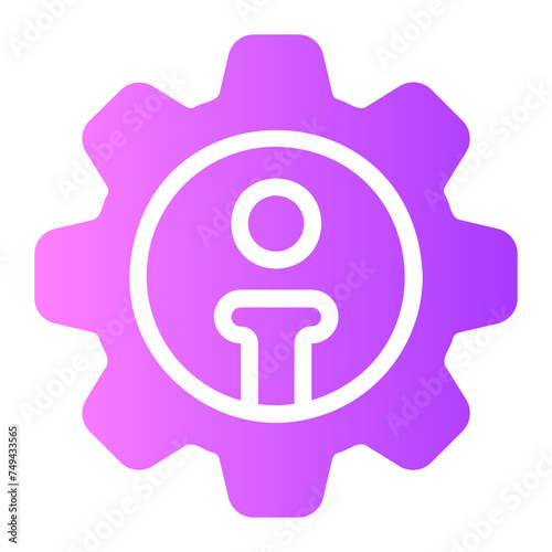 settings gradient icon