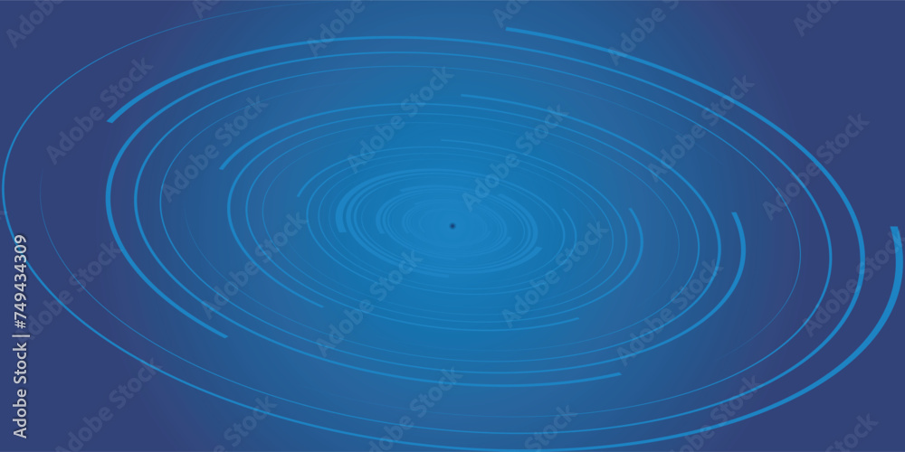 Bright blue dynamic abstract vector background with diagonal lines