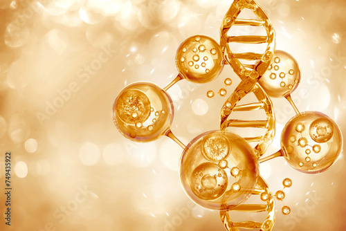 gold molecule gold chromosome