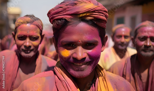 holi playing pictures