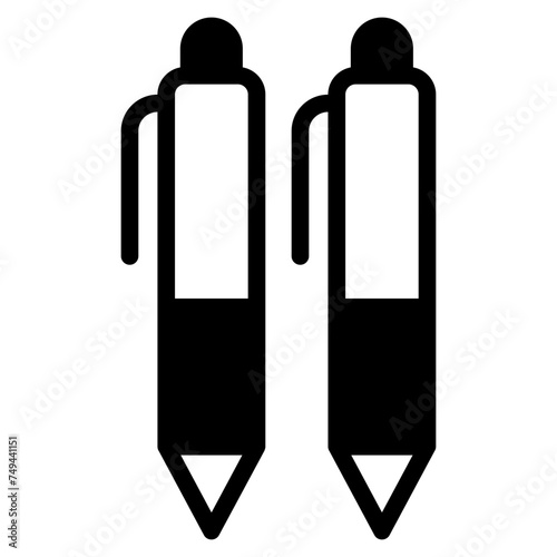 bolpoin icon, pen icon photo