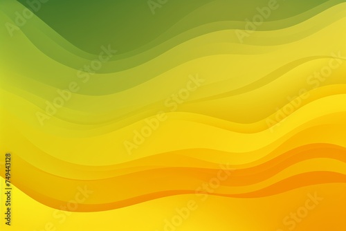 Mustard Yellow to Avocado Green abstract fluid gradient design, curved wave in motion background for banner, wallpaper, poster, template, flier and cover
