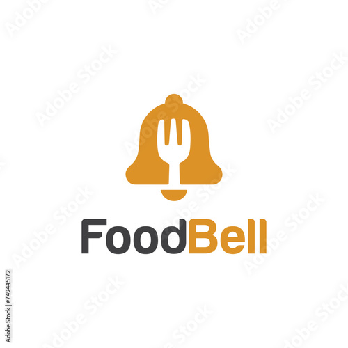 Food Bell Logo Simple Cute © zaqilogo