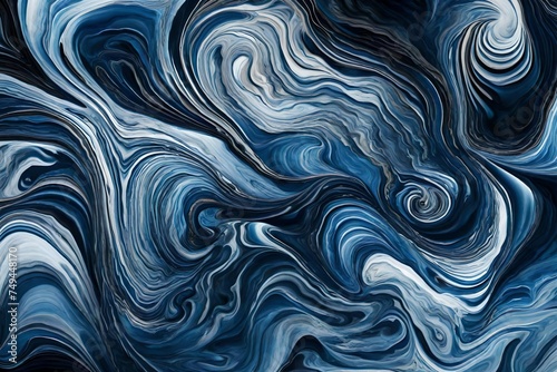 abstract blue background generated by AI technology