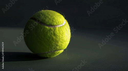 Tennis ball isolated without shadow © imran