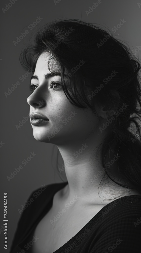 portrait of beautiful sensual woman on dark background portrait of beautiful sensual woman on dark background