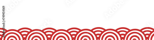 chinese pattern frame_japanese pattern frame_Red Japanese pattern of waves mini.png