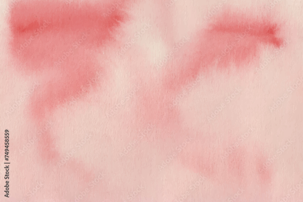 Fototapeta premium Abstract watercolor red texture vector background banner. watercolor splash, vector grunge for print and t-shirt design.