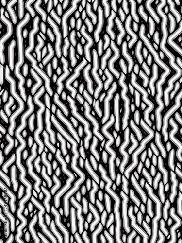 Black and withe seamless background pattern