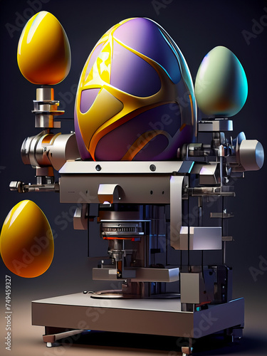 Chcolate eggs maker machine