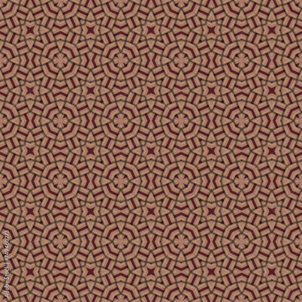 Seamless braided pattern of lines. Square abstract pattern. Woven fabric texture Seamless braided pattern of lines. Square abstract pattern. Woven fabric texture