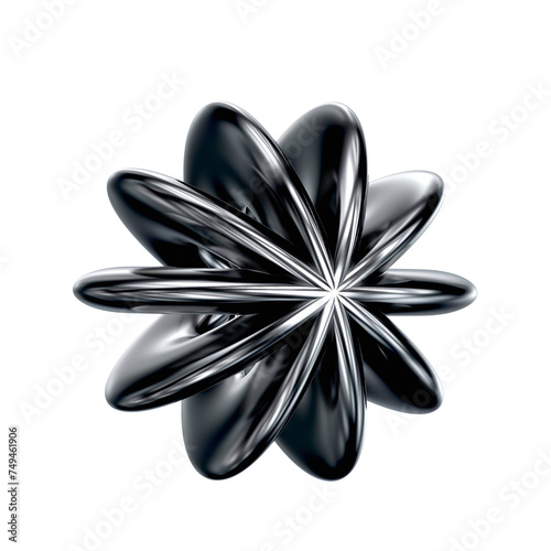 Abstract 3d Crome 