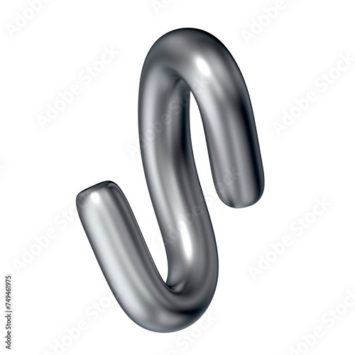 Abstract 3d Crome 