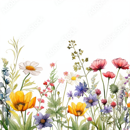 field of flowers © Tatsiana