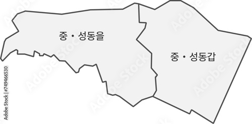 2024 22대 대한민국 총선 선거구 지도 서울 선거구, 자치도별