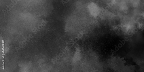 Cloudy and polished white and black granular grunge texture abstract background. Dark monochrome dynamic stains grunge overlay background in black and white tones. vector cloud with puffy gray sky.