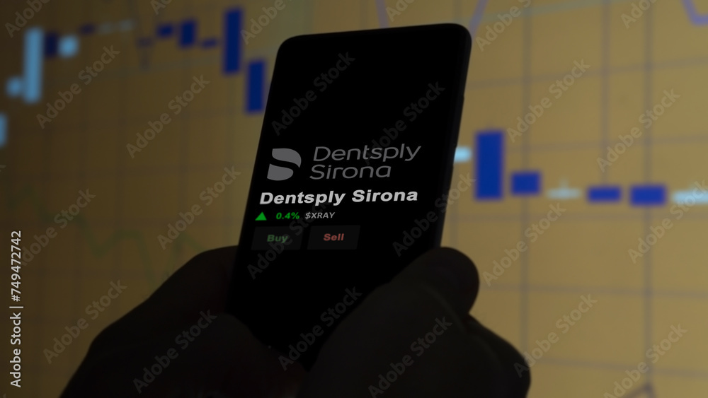 March 02nd 2024 Charlotte, North Carolina. The logo of Dentsply Sirona