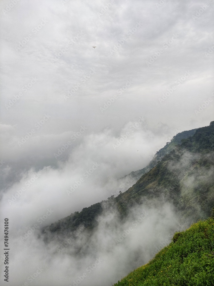 clouds over mountain clouds over mountain