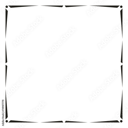 Square frame border