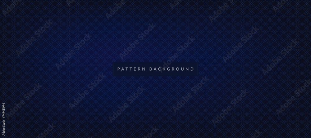 blue abstract seamless pattern background - obrazy, fototapety, plakaty 