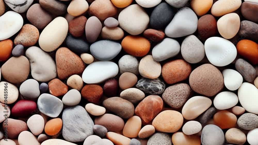 Abstract animation with a natural, stone pebble texture and pan effect. High quality 4k footage Abstract animation with a natural, stone pebble texture and pan effect. High quality 4k footage