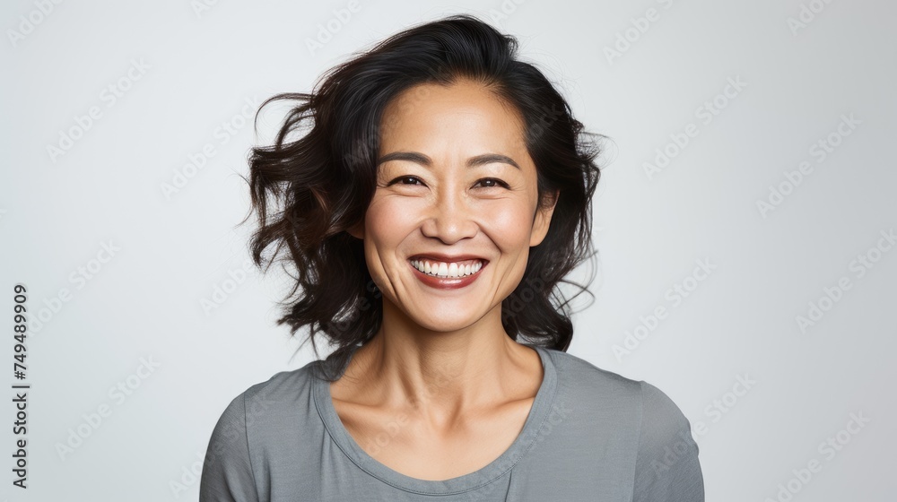 Studio portrait of a woman Studio portrait of a woman