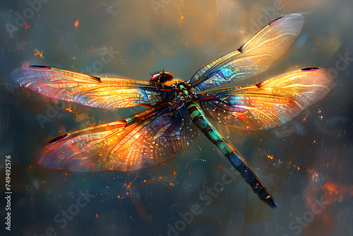 beautiful dragonfly © Evhen Pylypchuk