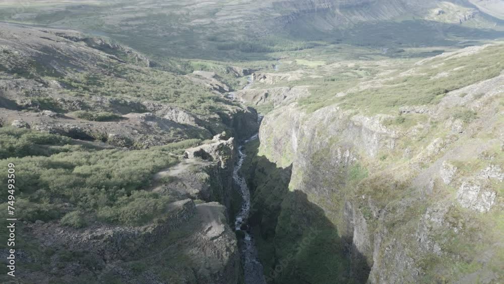 Glymur's Hidden Landscape Power A Waterfall Journey in Iceland 4K Glymur's Hidden Landscape Power A Waterfall Journey in Iceland 4K