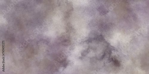 Abstract purple smoke on mahogany color background. smoke and fog overlay effect. Abstract watercolor sky background with smoke effect with fog clouds .Abstract purple hand-painted vintage background.