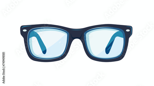 Eye glasses isolated icon isolated on white background