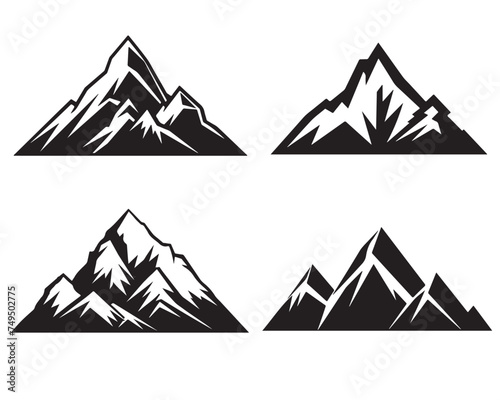 mountain vector illustration