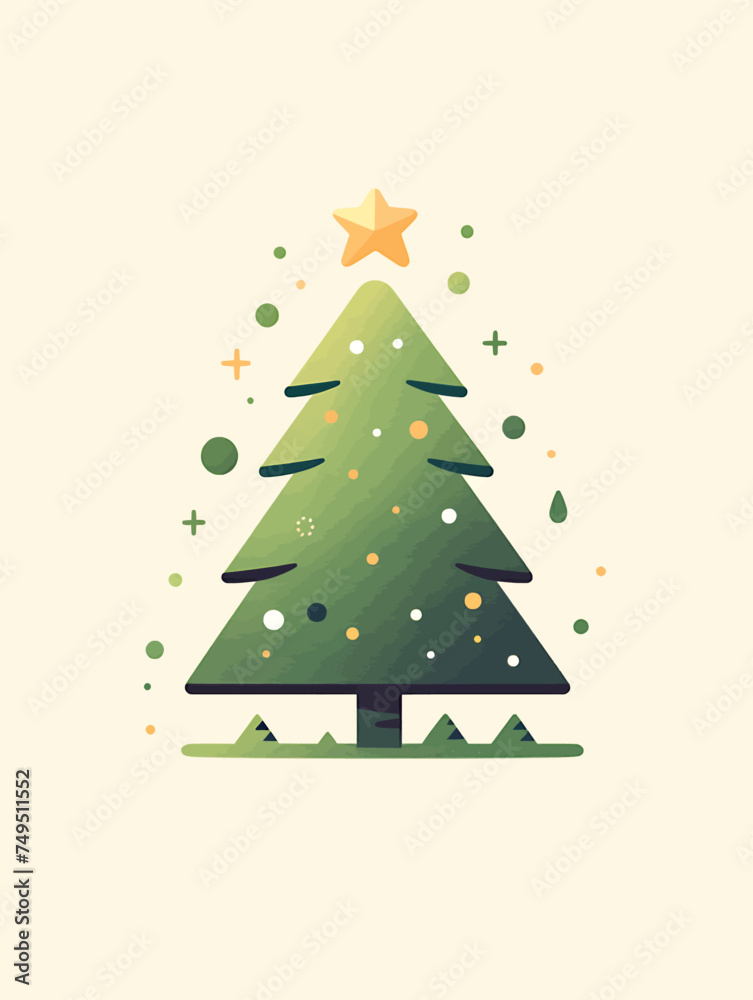 Christmas Tree Vector: The Holiday Spirit Is Upon Us This X-Mas! Merry Celebrations! Santa Claus Christmas Tree Vector: The Holiday Spirit Is Upon Us This X-Mas! Merry Celebrations! Santa Claus